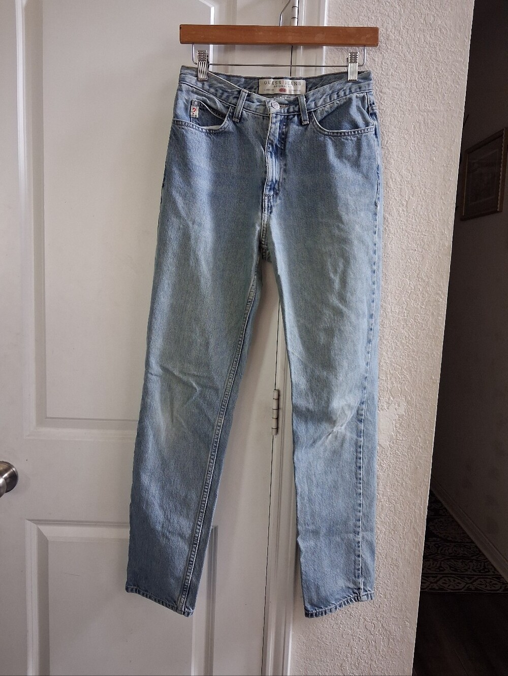 Vintage Men's Guess Narrow Leg Denim Jeans